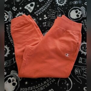 Champion Coral/Orange Joggers~Womens 2xl~Reverse Weave.